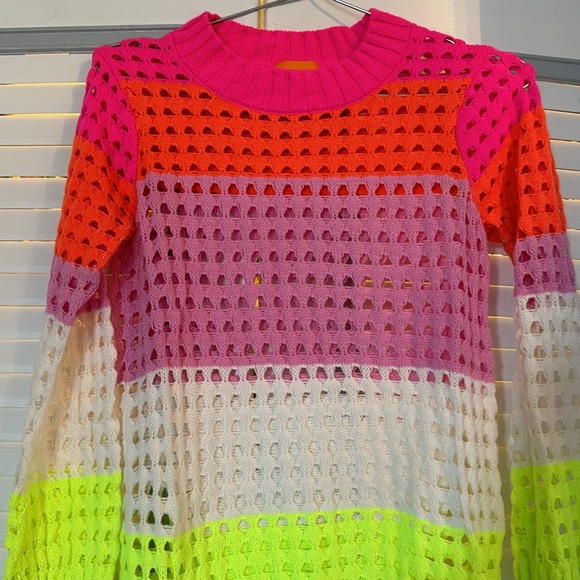 Wispr Soft Knit Sweater with Open Weave - Picture 6 of 9